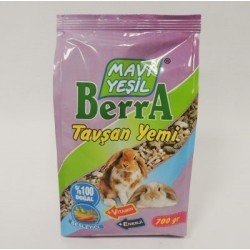 Mavi Yeşil Berra Guinea Pig Tavşan Yemi 700gr