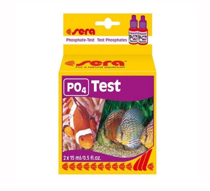 Sera 4930 Fosfat PO4-Test Phosphate-2x15ml 60 Test