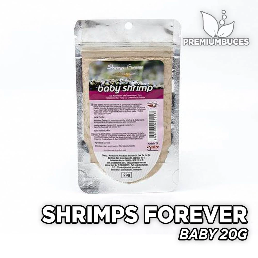 Shrimps Forever Baby Shrimp Food 20Gr Yavru Karides Yemi
