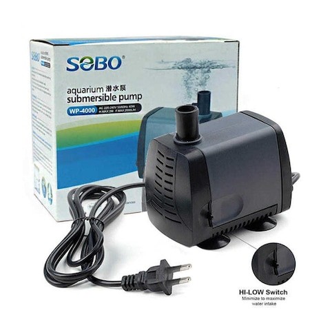 Sobo Wp-4000 Akvaryum Kafa (Sump) Motoru 2000 Lt/h