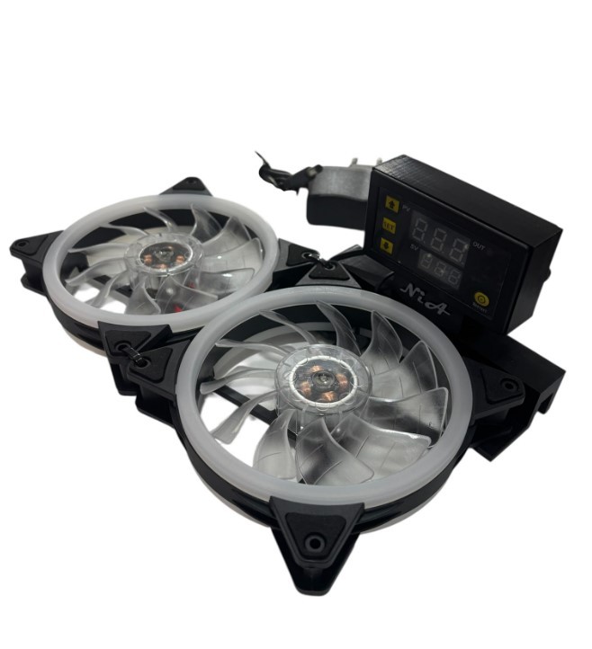 Termostatlı Akvaryum Soğutucu Fan Sistemi
