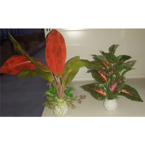 Plastik Akvaryum Bitkisi 14 cm '86145'