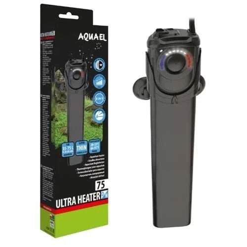 Aquael Ultra Heater D&N Plastik Akvaryum Isıtıcısı 75W