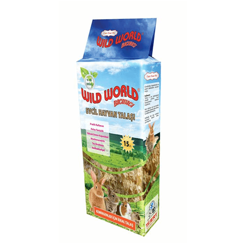 Wild World Kemirgen ve Evcil Hayvan Talaşı 15 Lt