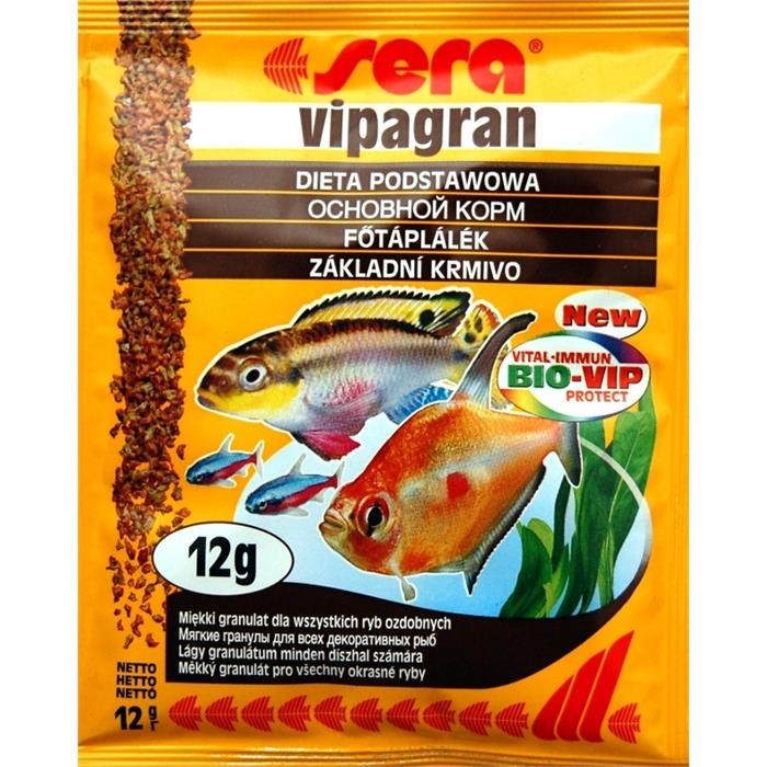 Sera Vipagran Balık Yemi 12 Gr