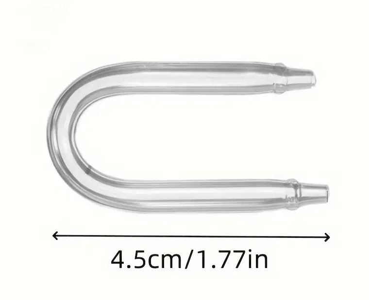 U Clip Hava ve Co2 Hortum Bağlantı Aparatı Cam