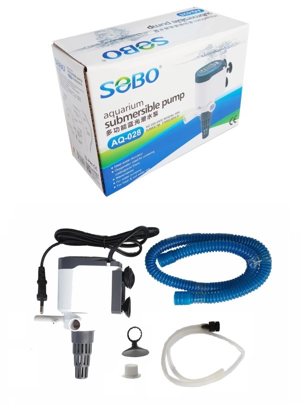 Sobo AQ-028 Akvaryum Kafa Motoru 10W 800Lt/Saat