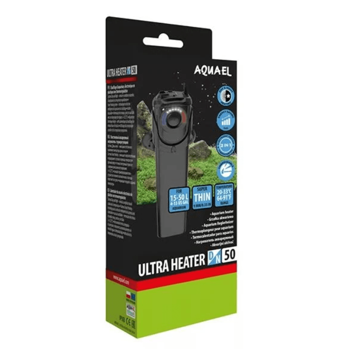 Aquael Ultra Heater D&N Plastik Akvaryum Isıtıcısı 50W