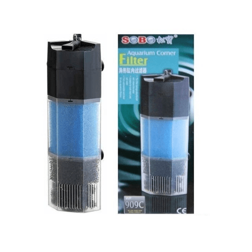 Sobo WP-909 C Akvaryum Köşe Filtre 1600Lt/h