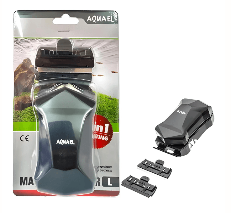 Aquael 2in1 Mıknatıslı Kazıyıcılı Cam Sileceği L 10mm
