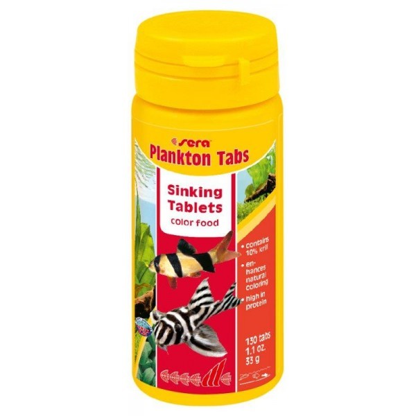 Sera Plankton Tabs Vatoz Yemi 65Gr 130 Tablet
