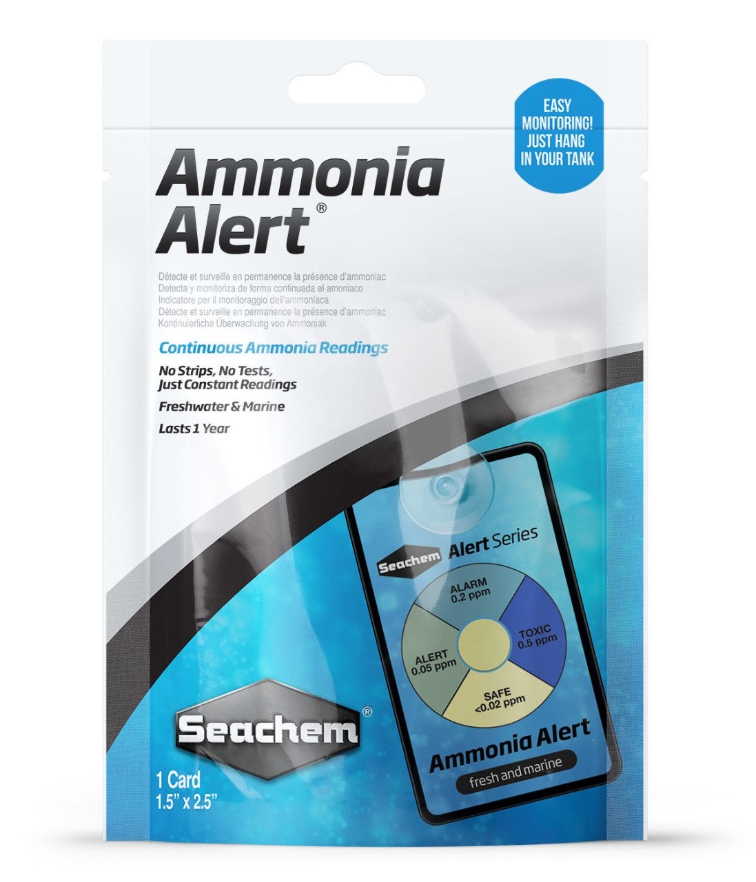 Seachem Ammonia Alert 1Year