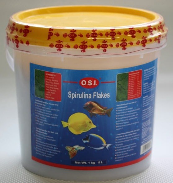 Osi Spirulina Flakes %41 Spirulina Bitkisel Pul Yem (Kovadan Bölme)