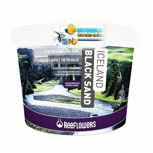 ReeFlowers Iceland Black Sand Siyah Bitki Kumu 25Kg