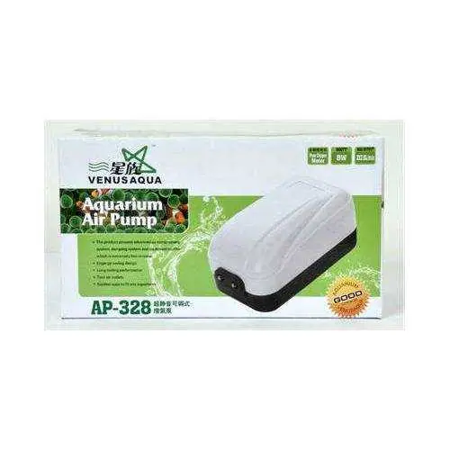 Venusaqua Ap 328 Cift Cikisli Akvaryum Hava Motoru 8w