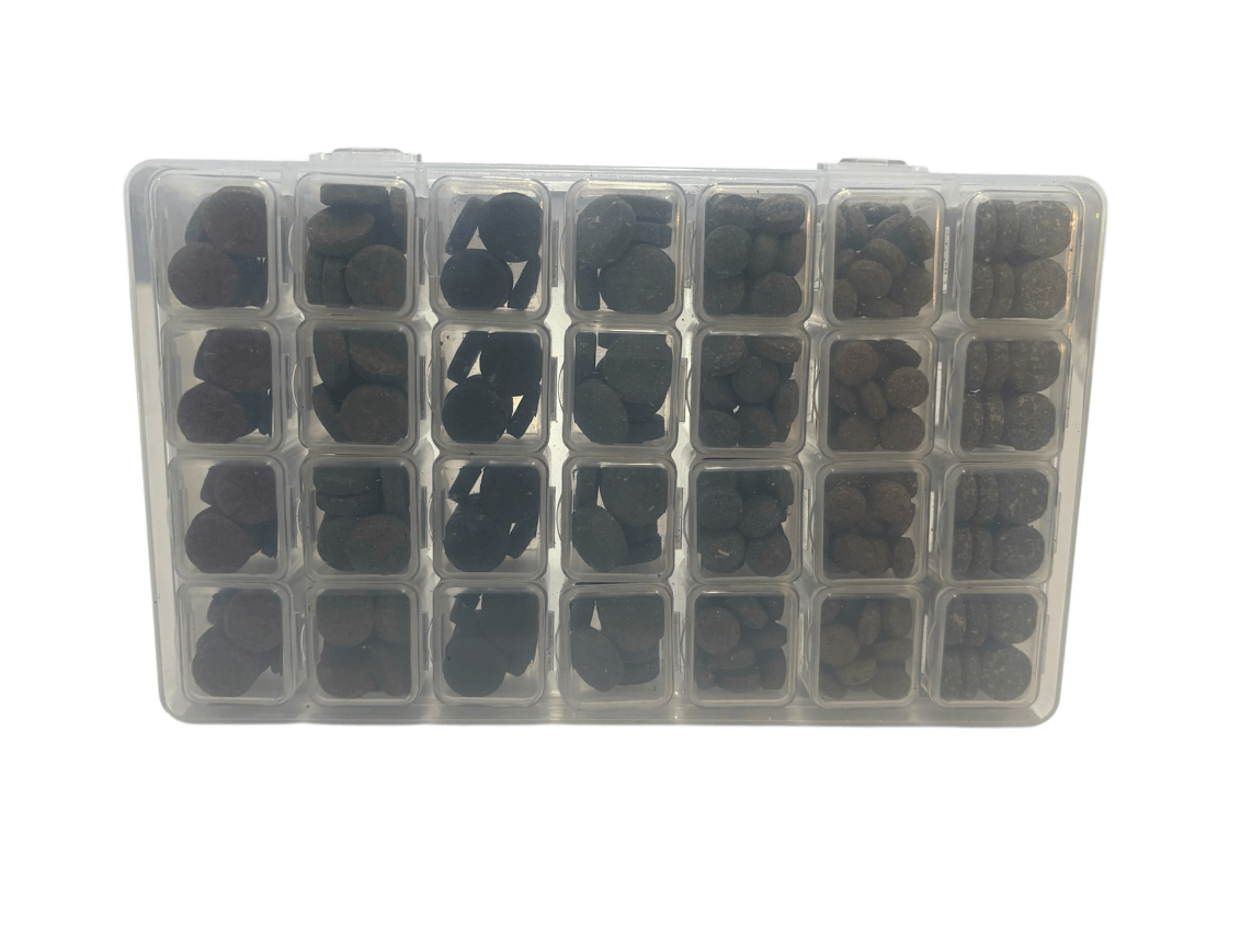Pleco Vatoz Türlerine Özel 7 Çeşit Tablet Yem Paketi 