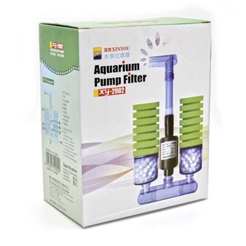 Xinyou XY-2902 İkili Motorlu Sünger Pipo Filitre