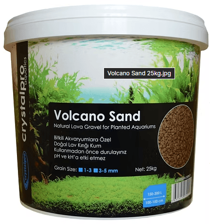 Crystalpro Volcano Sand Bitki Kumu 1-3mm 10lt / 11Kg