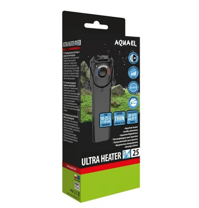 Aquael Ultra Heater D&N Plastik Akvaryum Isıtıcısı 25W