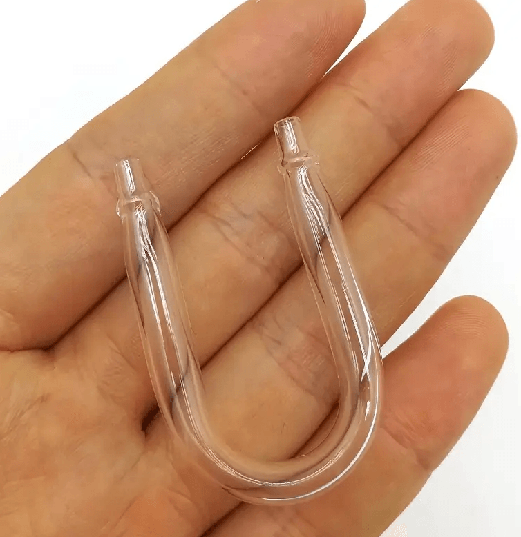 U Clip Hava ve Co2 Hortum Bağlantı Aparatı Cam