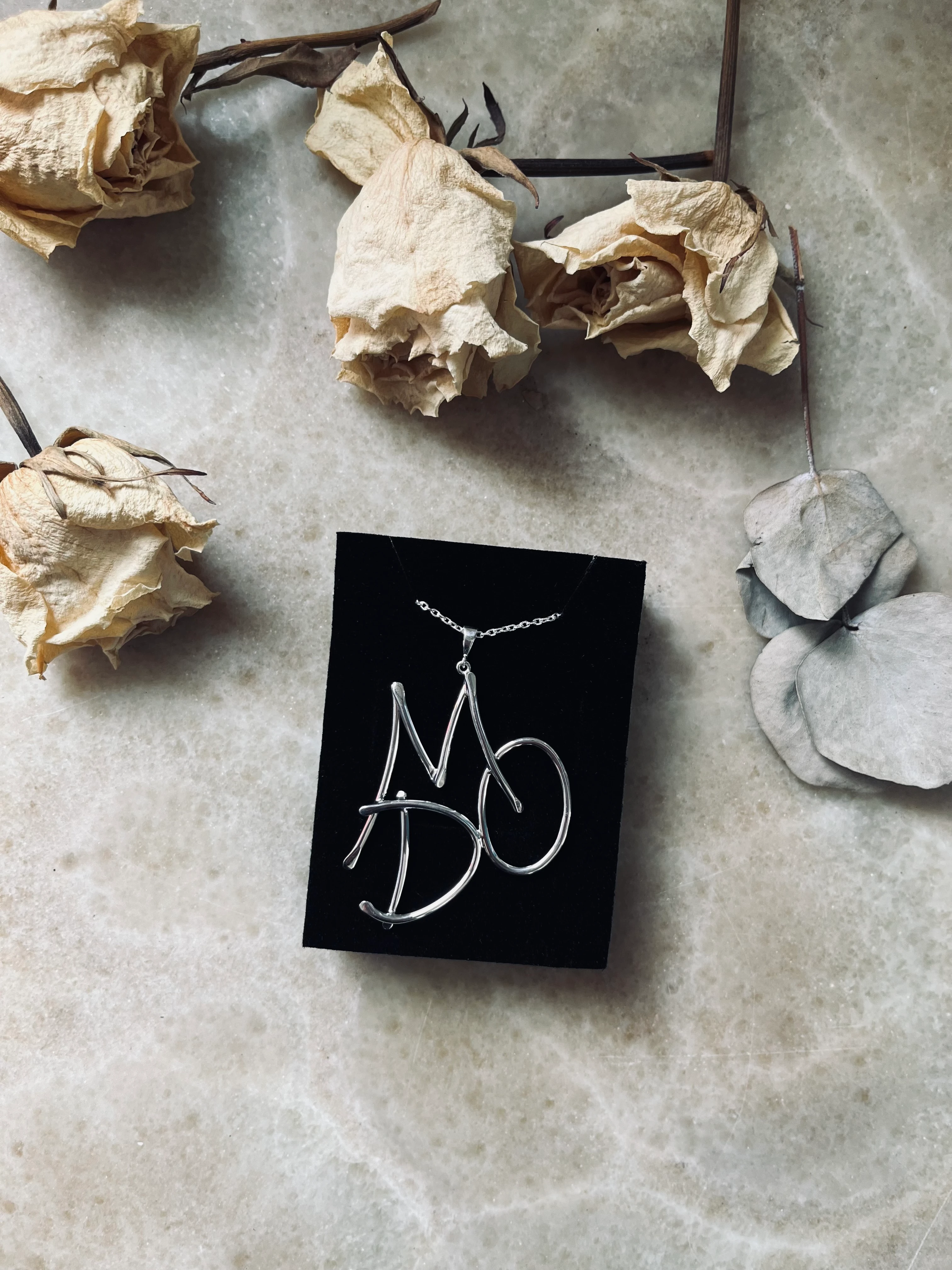 Üçlü Harf Kolye - MDO