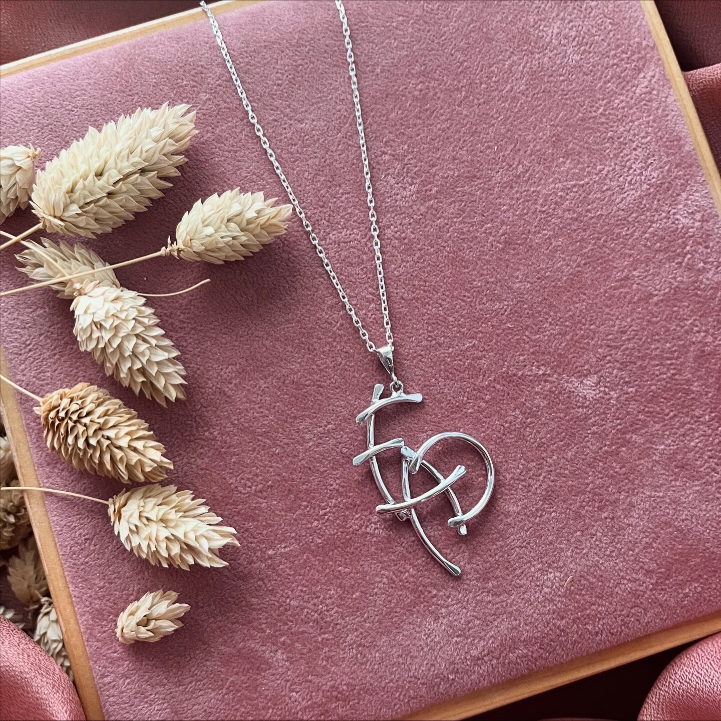 Üçlü Harf Kolye - EAD