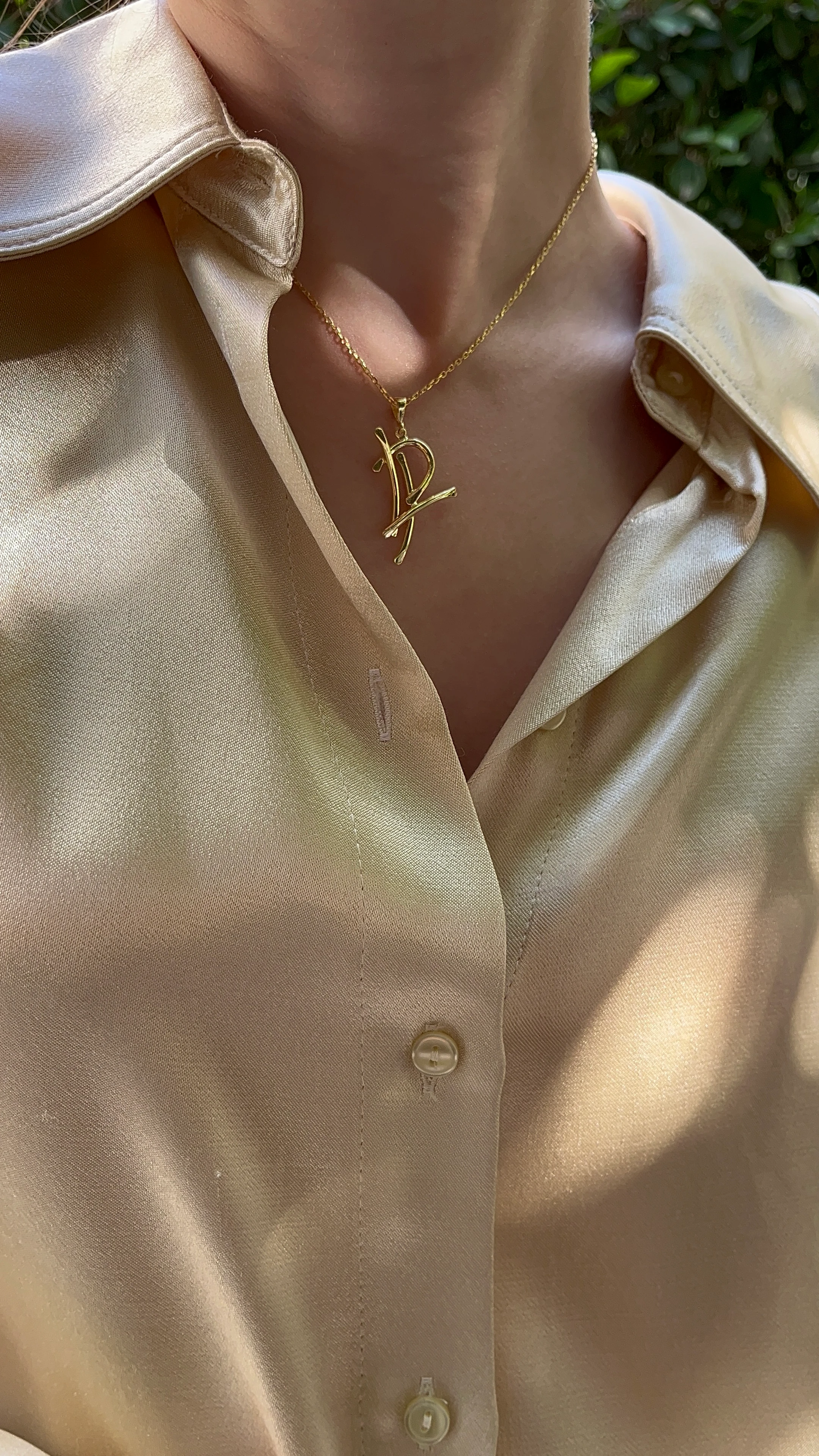 İkili Harf Kolye - LP