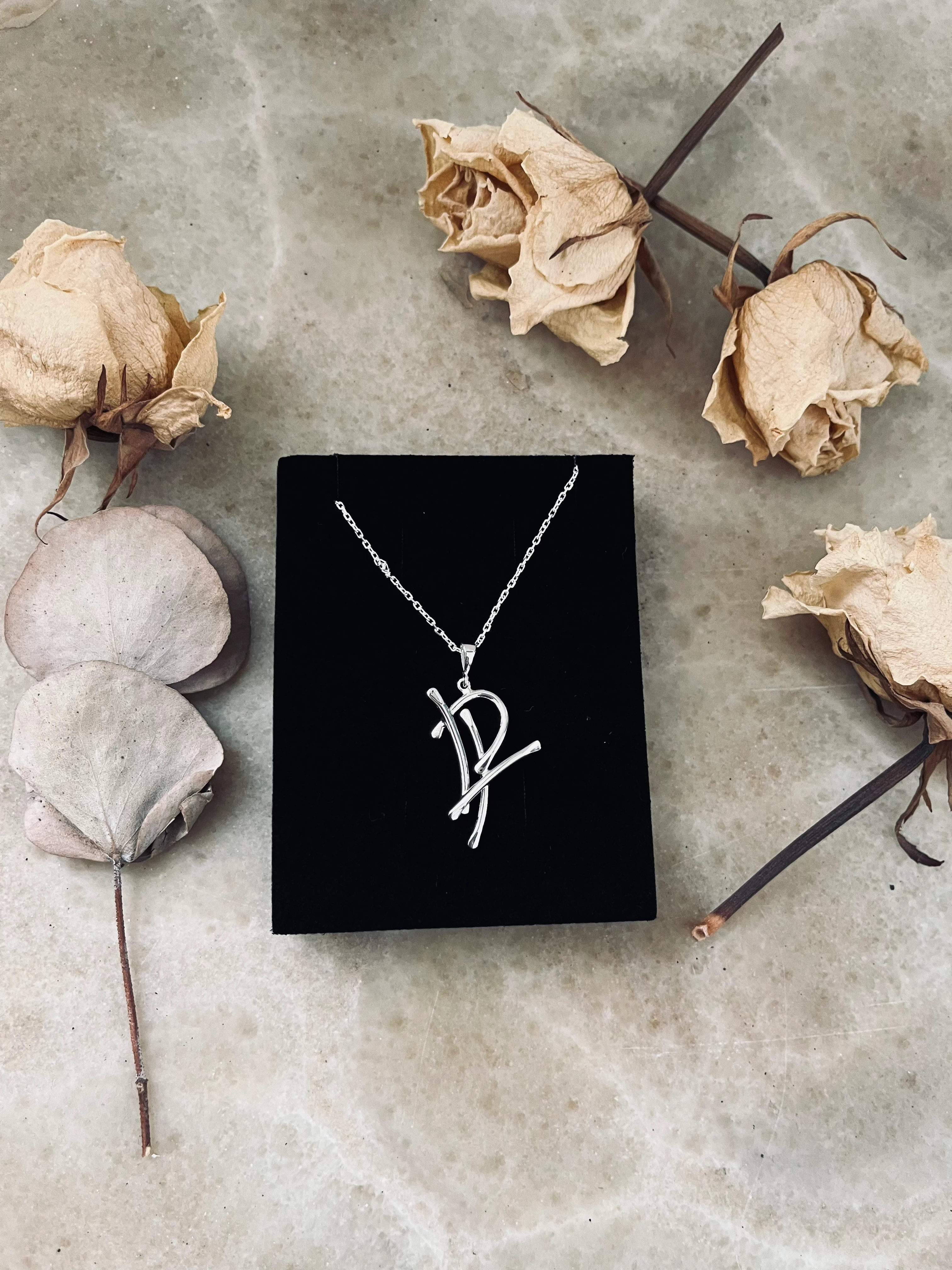 İkili Harf Kolye - LP