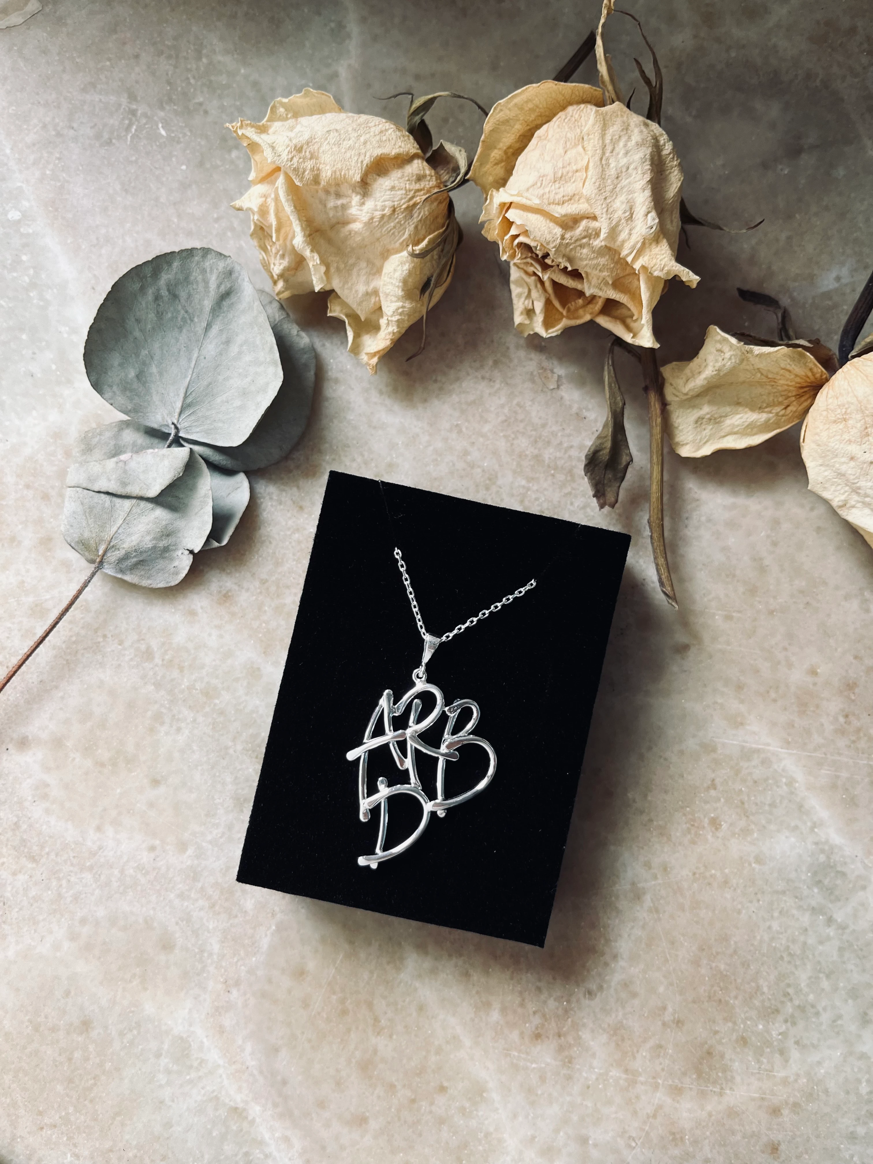 Dörtlü Harf Kolye -ARBD