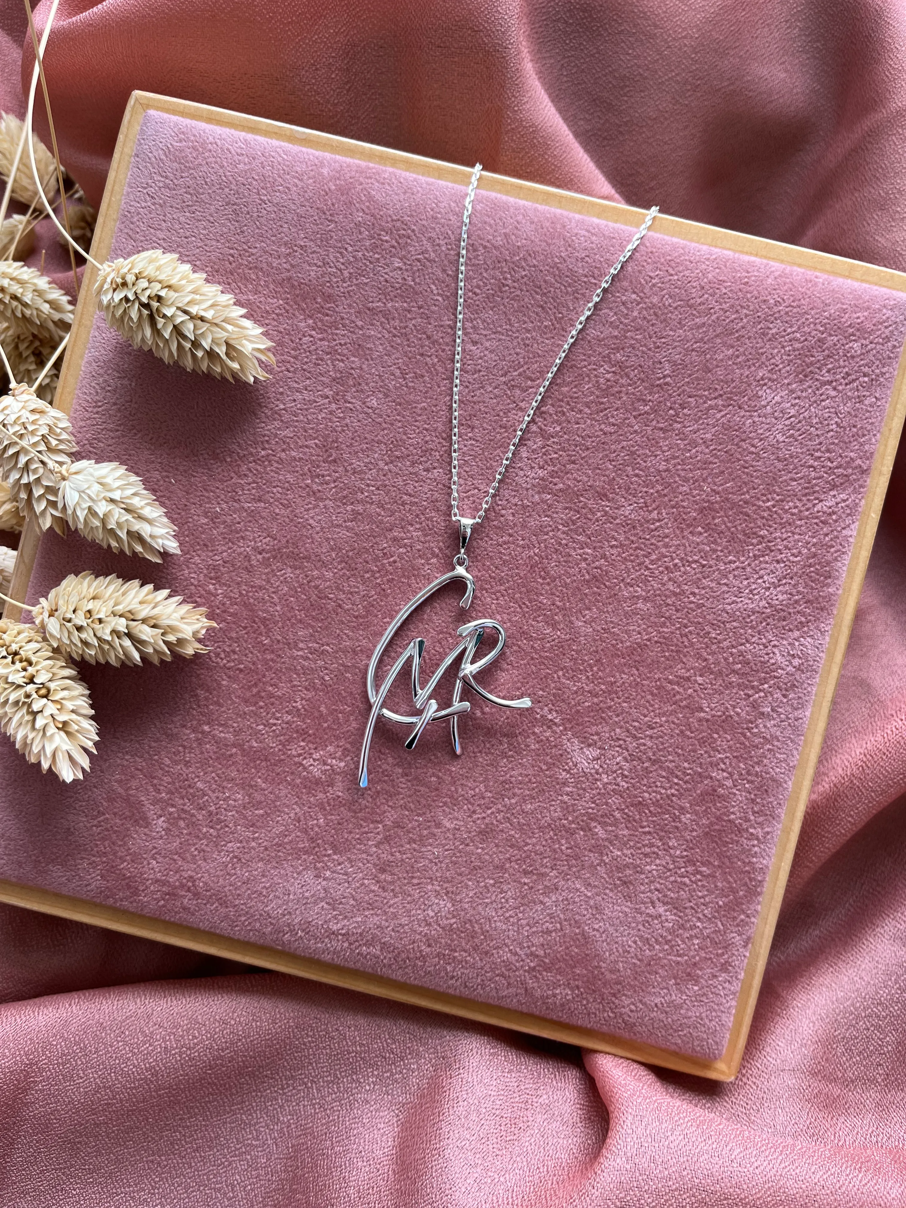 Üçlü Harf Kolye - ÇMR