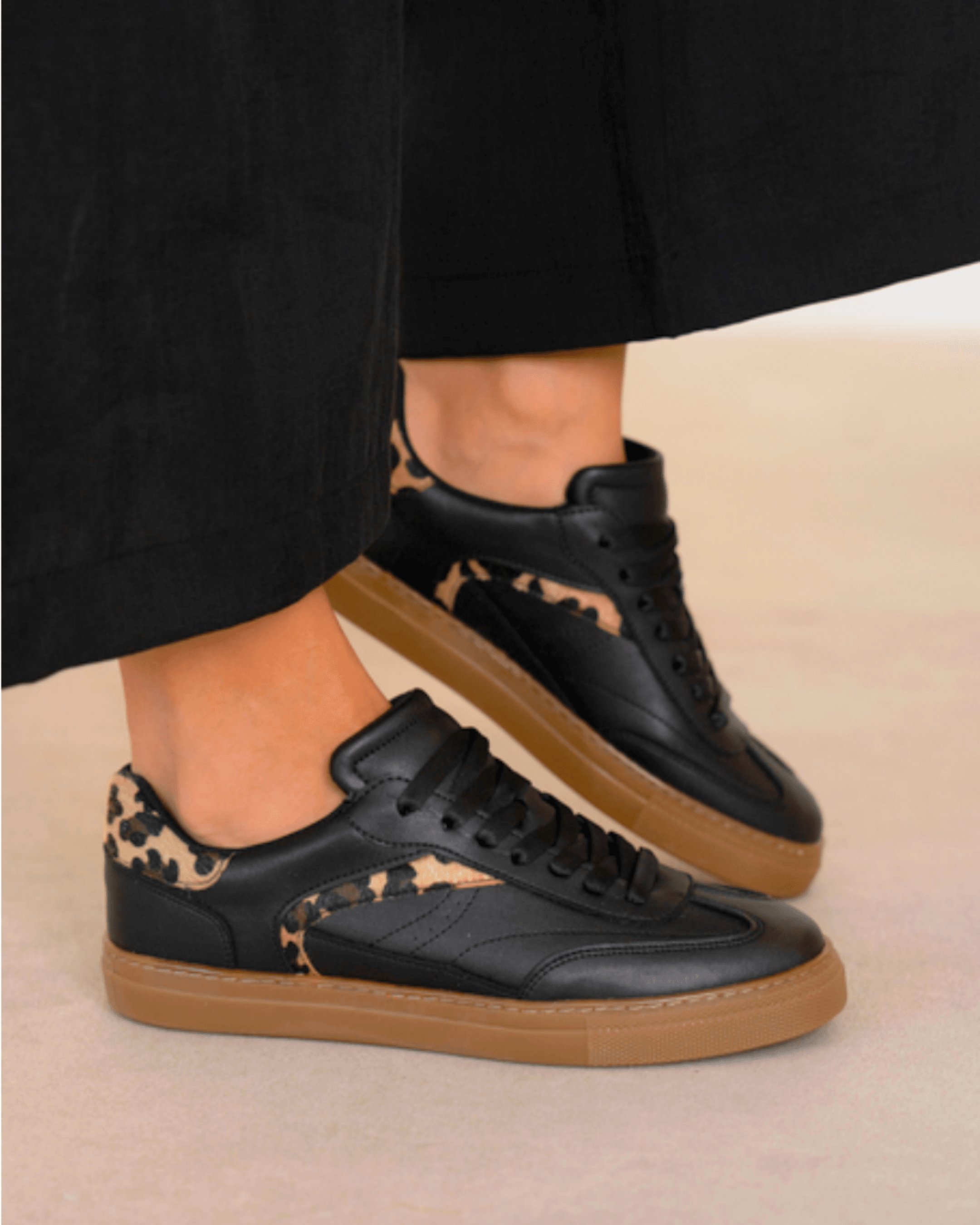Way Retro Sneaker - Siyah
