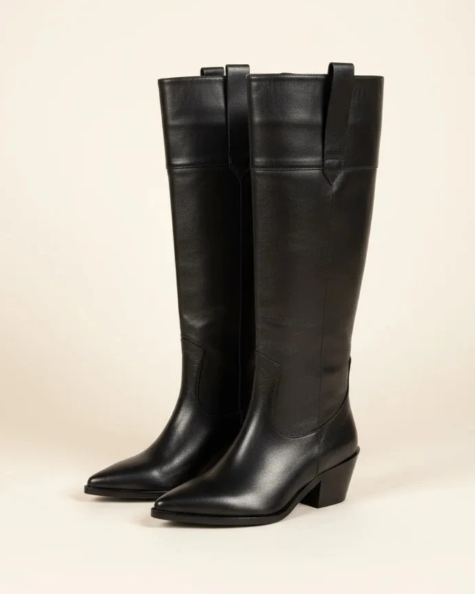 Dean Gerçek Deri Western Çizme