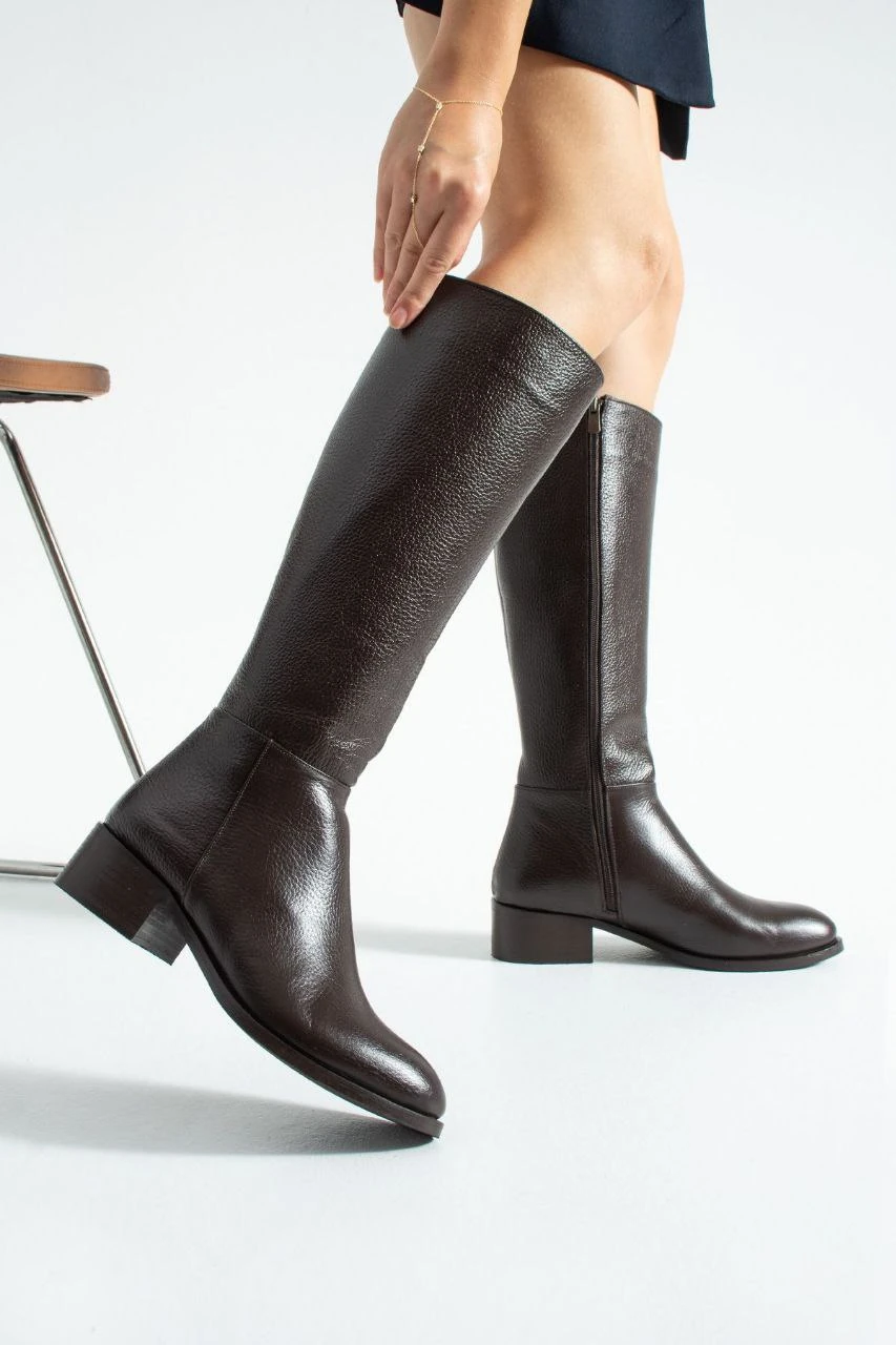 Bruno Gerçek Deri Çizme