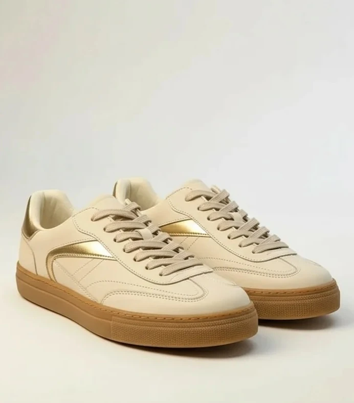 Way Retro Sneaker - Bej