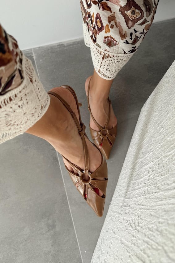 ÖN SATIŞ - Cecilio Pencere Detaylı Stiletto