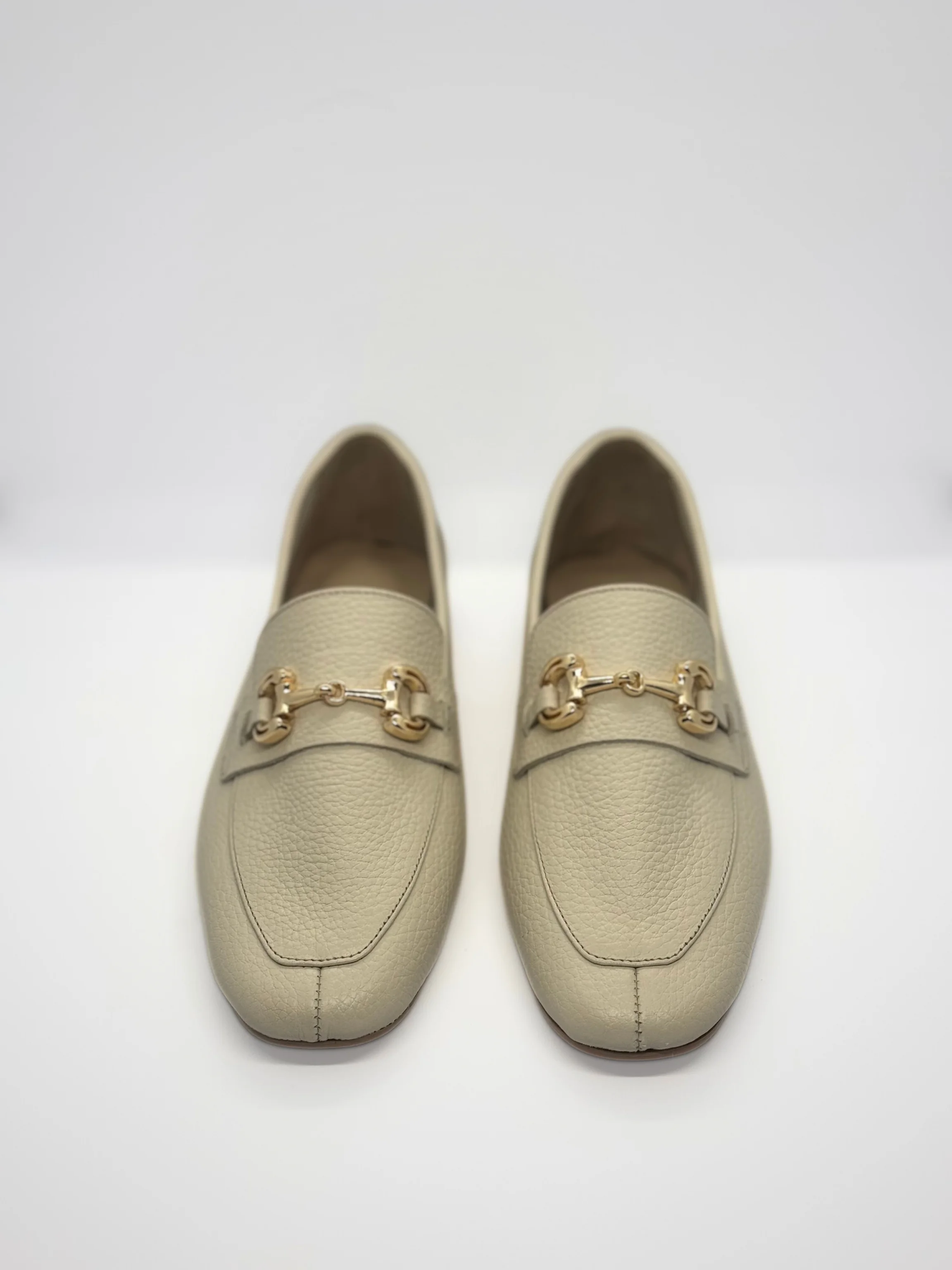 More Gerçek Deri Tokalı Loafer