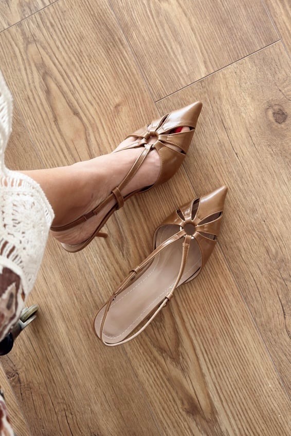 ÖN SATIŞ - Cecilio Pencere Detaylı Stiletto