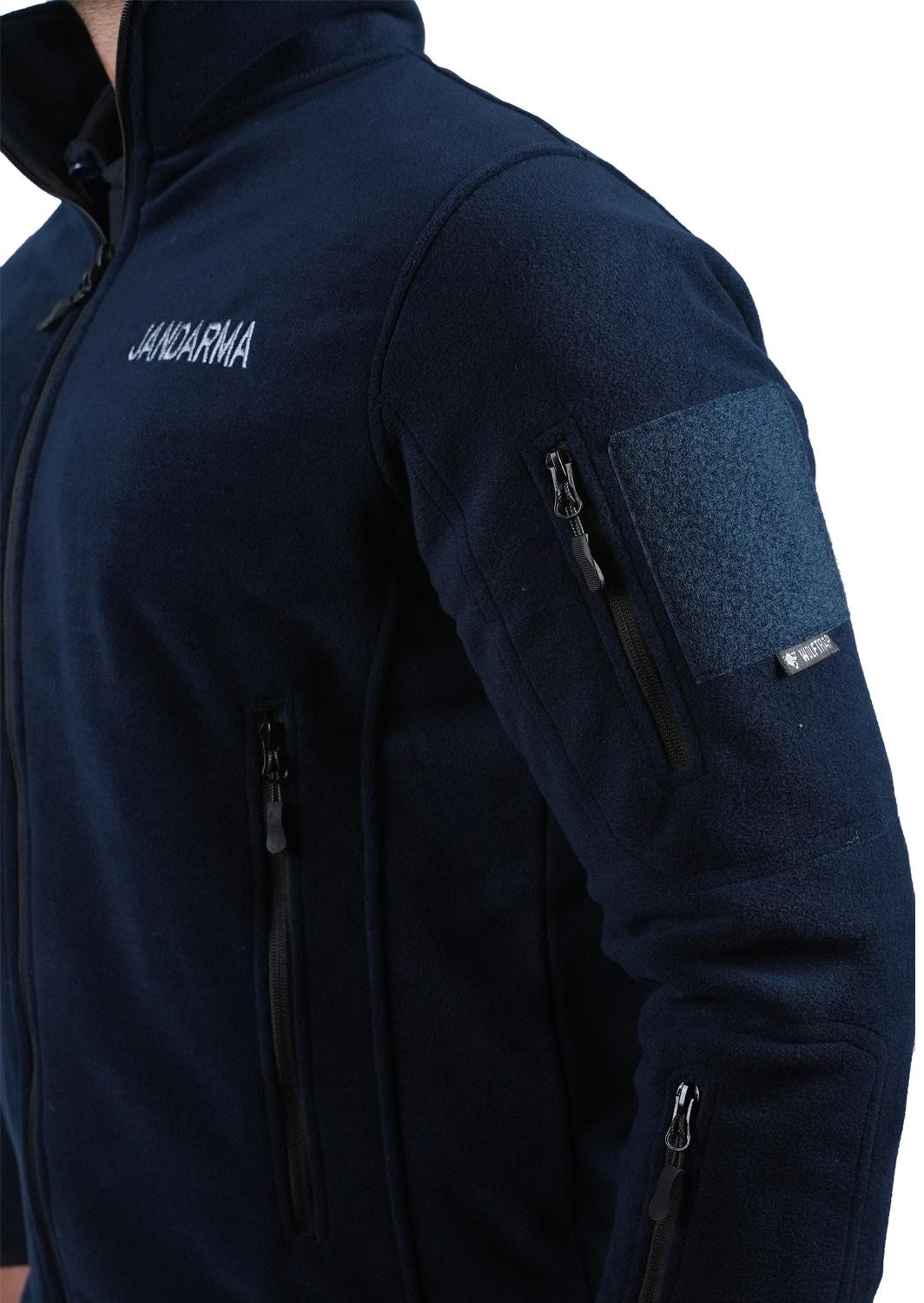 Jandarma Asayiş Polar Ceket, Reflektörlü Polar Mont