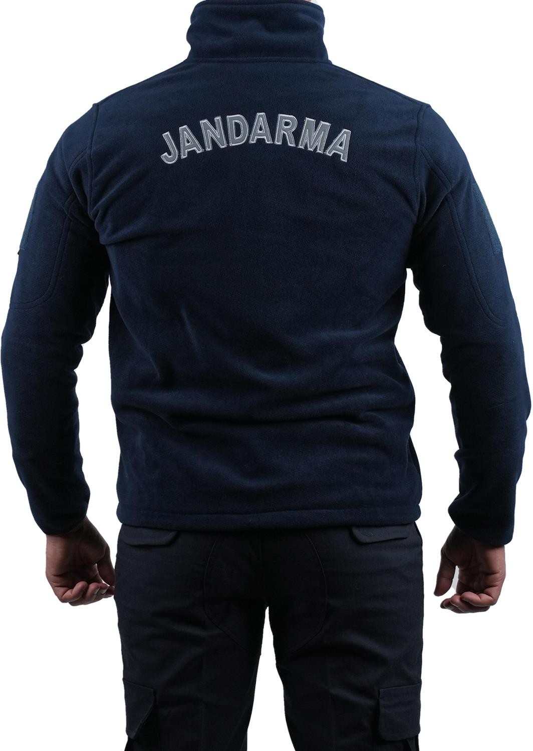 Jandarma Asayiş Polar Ceket, Reflektörlü Polar Mont