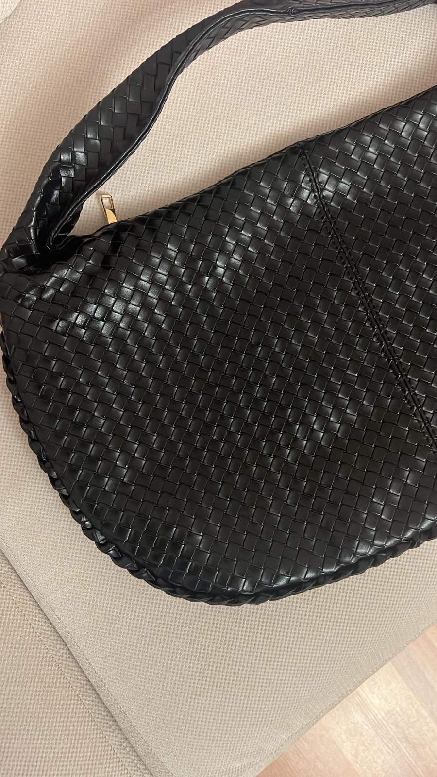 Spicy Geniş Omuz Çantası  - Siyah