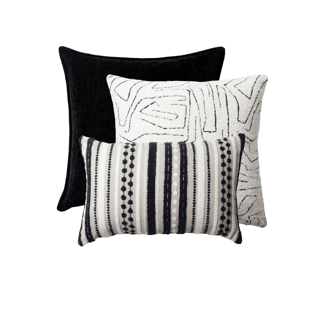 "Amorf & Nomad" 3-Piece Cushion Combo Set (Cover Only)