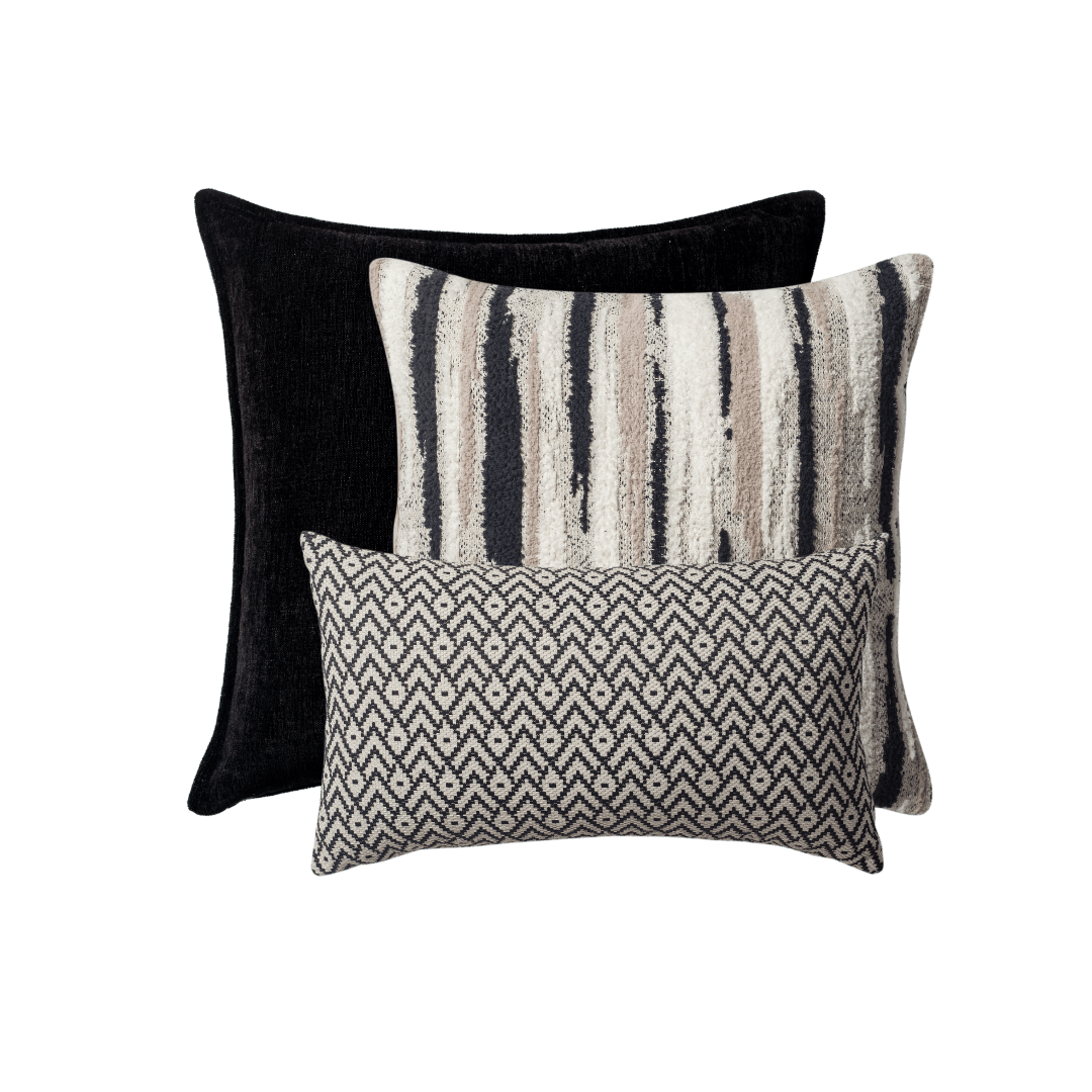 "Alpaka" - Decorative Pillow - 3-piece Combo Set (Cover Only)
