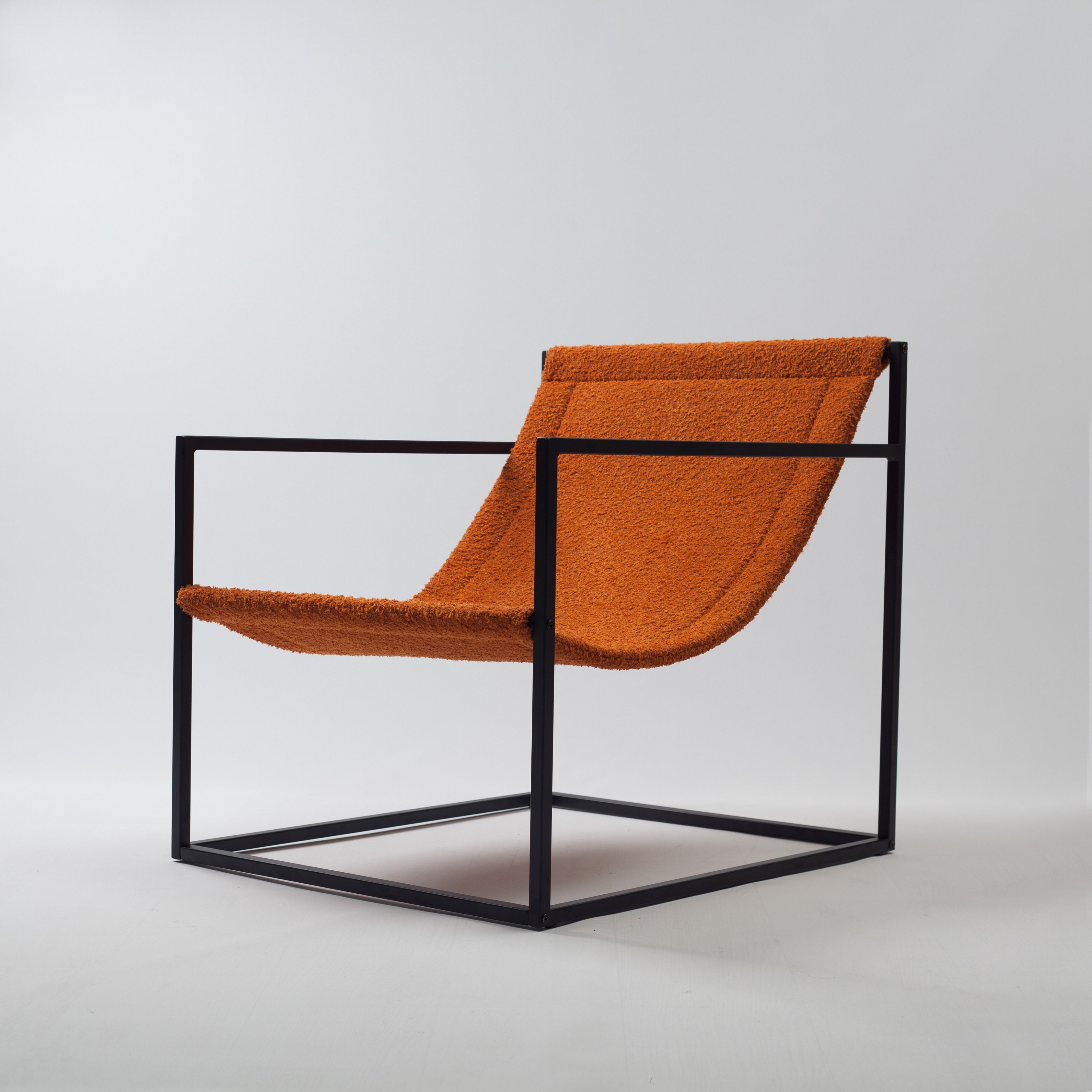 Bernie Chair Metal Seat - Orange