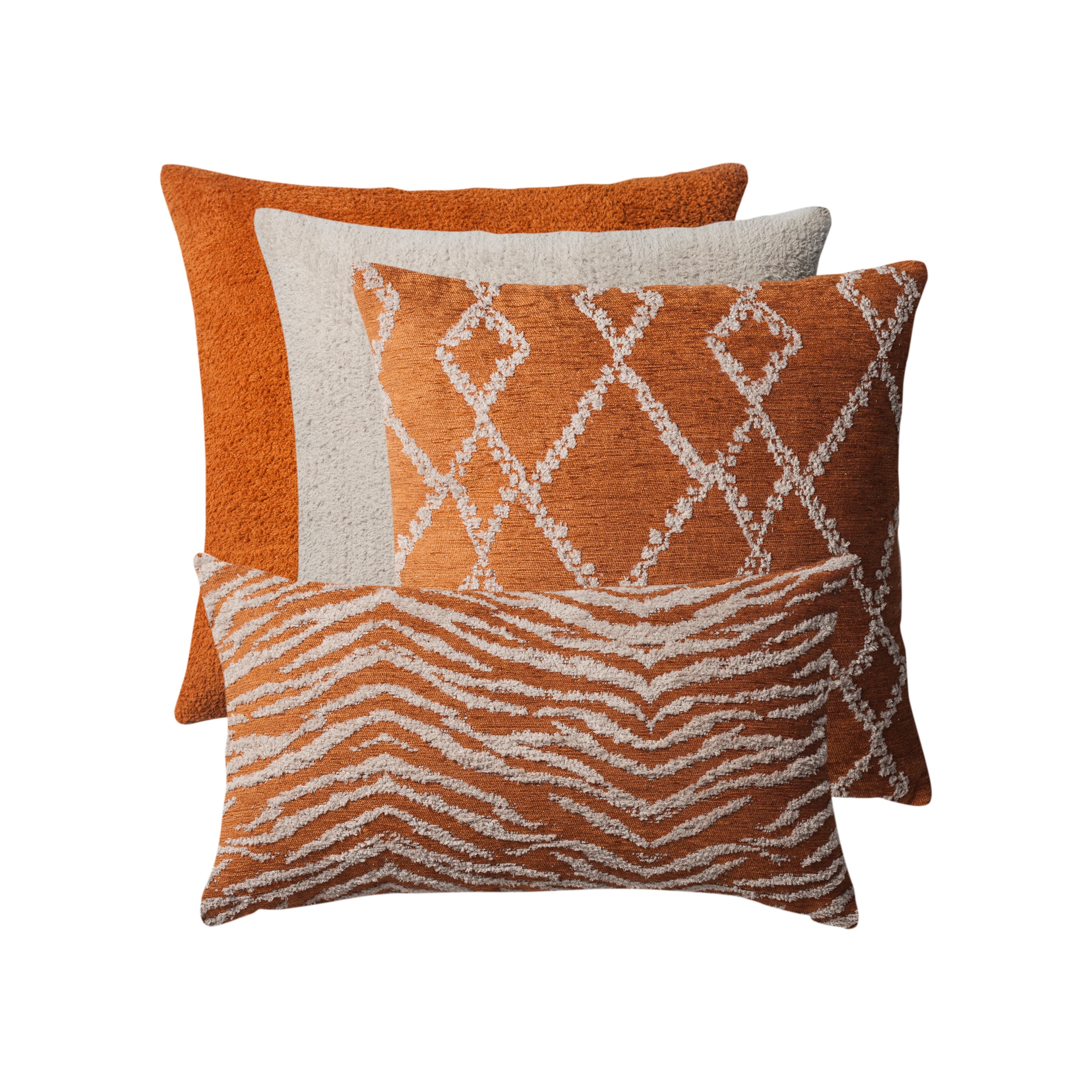 "Girit" - Decorative Pillow - 4-Piece Combo Set (Cover Only)