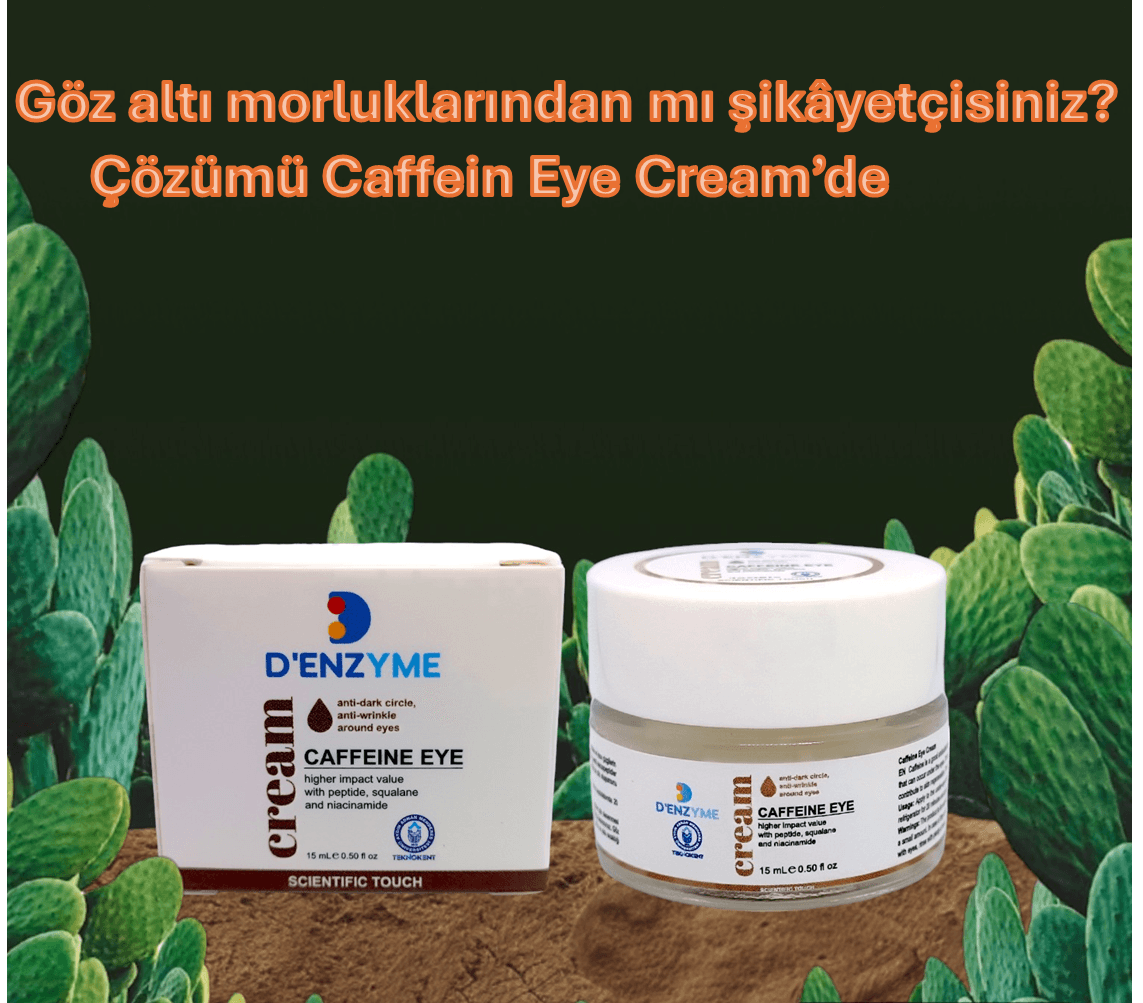 Kafein Göz Kremi - Göz altı morluk karşıtı (FOR DARK CIRCLES, PUFFINESS and CROW'S FEET)