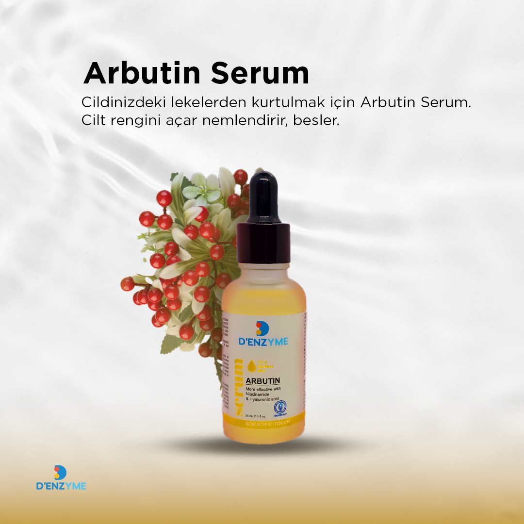 Arbutın Serum Leke Karşıtı-aydınlatıcı (MORE EFFECTİVE WİTH NİACİNAMİDE AND HYALURONİC ACİD)