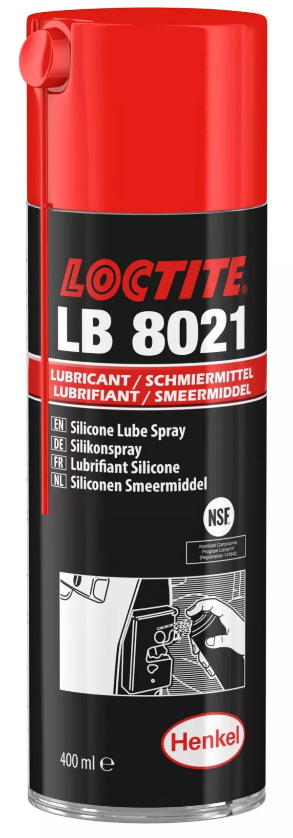 Loctite LB 8021 Silikon Sprey 400ml