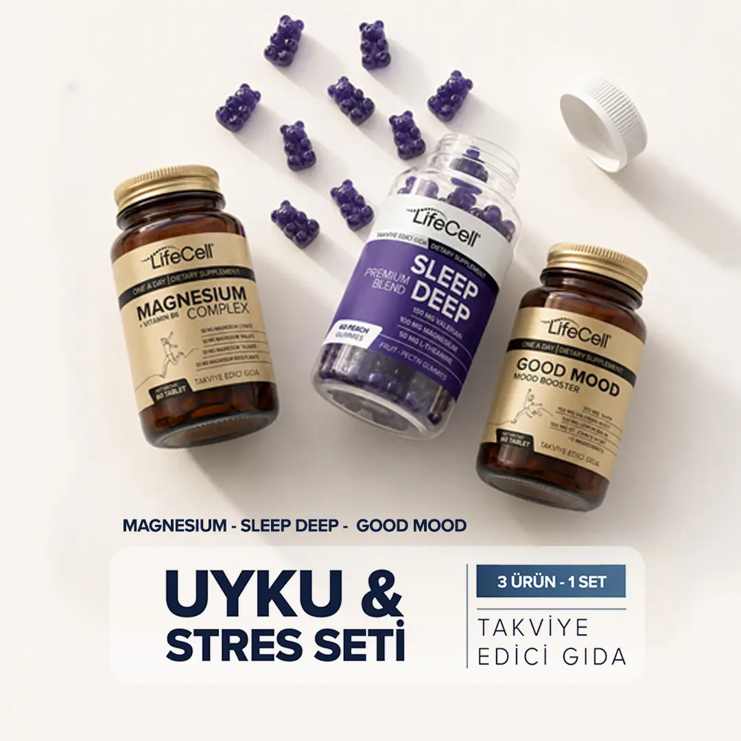 UYKU STRES SETİ Magnesium Complex Sleep Deep Good Mood