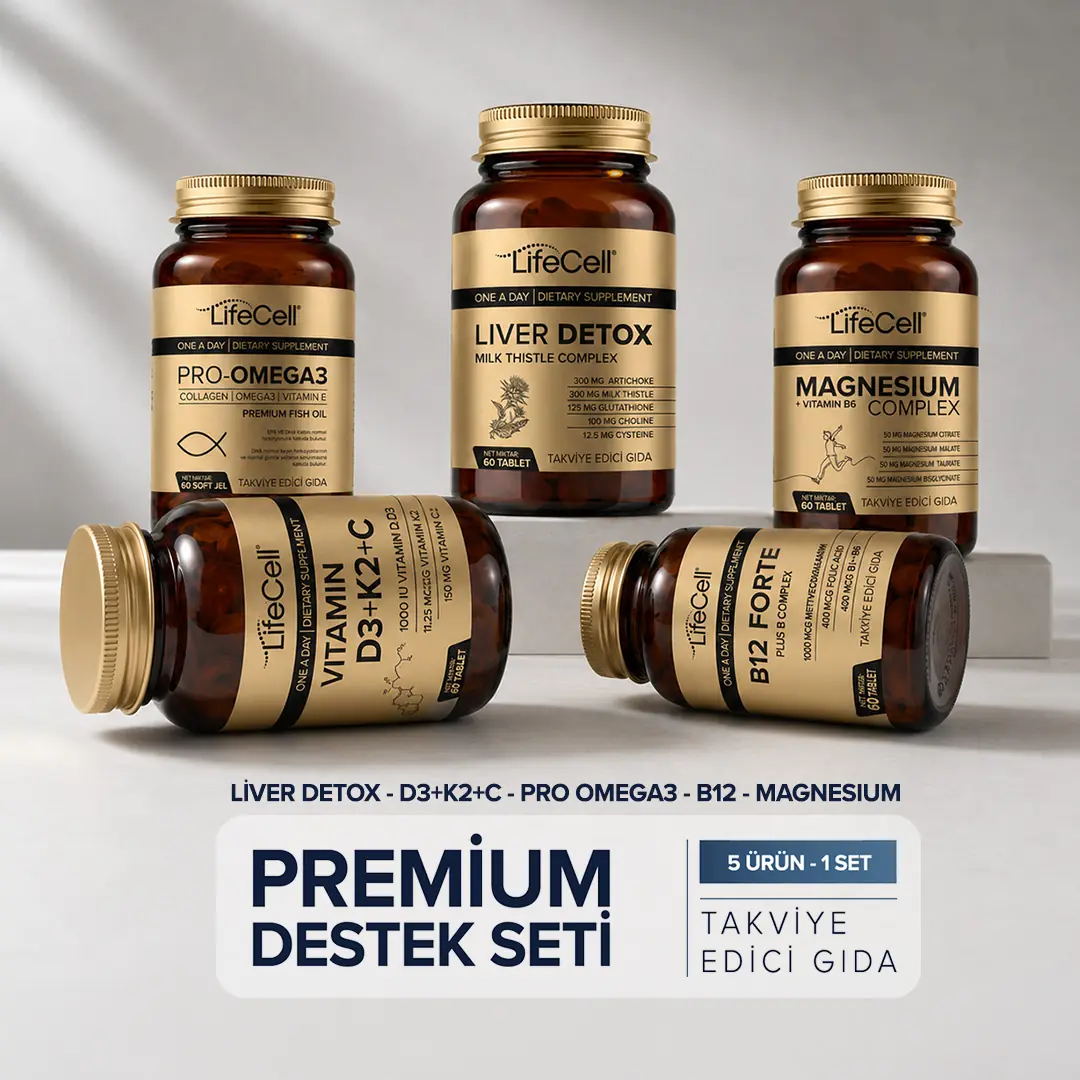 Premium Destek Seti – Lifecell Farma
