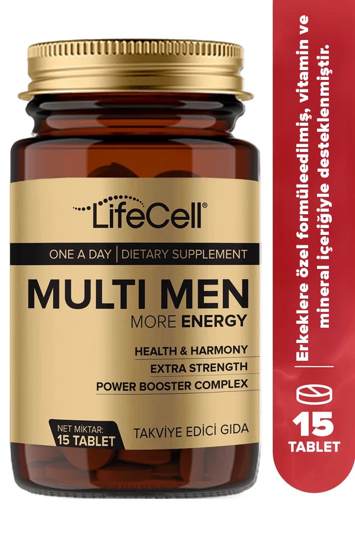 Multı Men Power Booster Complex | More Energy ( Erkeklere Özel Multivitamin Desteği )